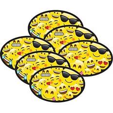 Multifärgade Tavelsuddare & Rengöring Ashley productions magnetic whiteboard eraser, emojis, pack of 6