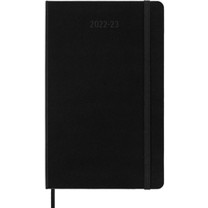 2023 moleskine Moleskine 2022-2023 5.12" x 8.27" Academic & Calendar Weekly Diary/Planner, Black (851076) Black