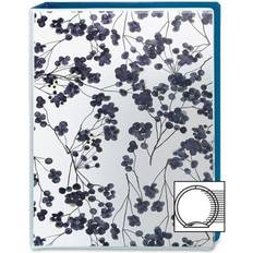 2 1 2 binder Avery Durable Mini Fashion Binder 8 1/2 x 5 1/2 1' Capacity Floral/Navy