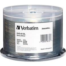 Dvd r 8.5gb Verbatim DataLifePlus DVD+R 8.5GB 8x 50-Pack Spindle