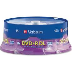 Verbatim DVD+R DL 8.5GB 8X 15-Pack