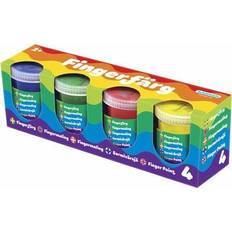 Fingermaling Kärnan Finger Paints 4pcs