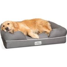 PetFusion Ultimate Pet Bed in Solid Memory Foam Large