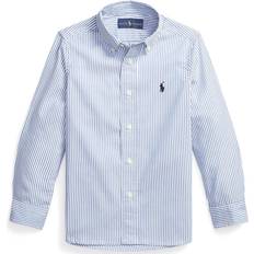 Polo Ralph Lauren Camicie Polo Ralph Lauren Kid's Slim Striped Oxford Shirt - Blue/White (550809)