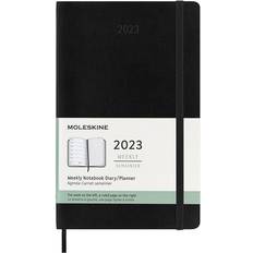 Moleskine 2023 Large Weekly Soft Cover Planner (Black)