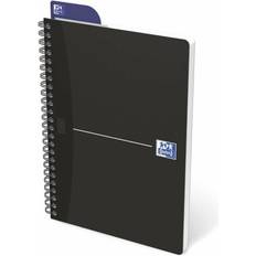 A5 Notesblokke Oxford Smart Black Spiralbog A5 Kvadreret