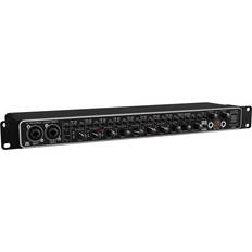 Midi interface usb Behringer UMC1820 Interface Audio/Midi Numérique Usb 18 Entrées et 20 Sorties Audiophile, 24-Bit/96 Khz avec Préamplis Micro Conçu par Midas