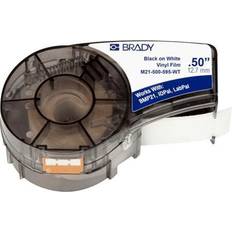 Brady bmp21 plus Brady Label M21-500-595-WT-BK 12,70MMX6,40M