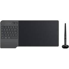 Tabletas gráficas Huion Keydial Inspiroy Kd200 8.9x5.6" Bluetooth 5.0 Negro