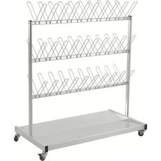 Konga Mekaniska mek Shoe and boot drying trolley, for up to 30 pairs of shoes, LxWxH 870 x 540 x 1200 mm