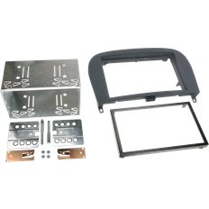 Systèmes stéréo pour bateaux et voitures Adaptateur De Façade Soft Touch 2-DIN Mercedes SL (R230)