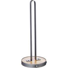 KitchenCraft Industrial Kitchen Mango Wood Paper Towel Holder 31cm