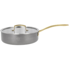 Acier Inoxydable Sauteuses Pillivuyt Gourmet Durance avec couvercle 24 cm