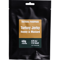Alimentos Liofilizados Tactical Foodpack Snack Salado De Carne De Pavo Seca Con Miel Y Mostaza Noir