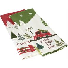 Cloths Design Imports Xmas Tree Farm 2-pack