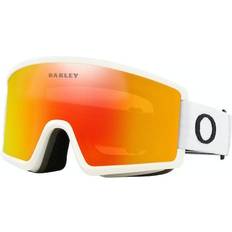 Lunettes Oakley Target Line L - Fire Iridium/Matte White