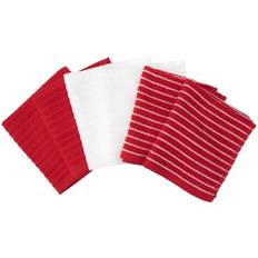 Multicolored Cloths Ritz Stripe Bar Mop Cloth 6-pack