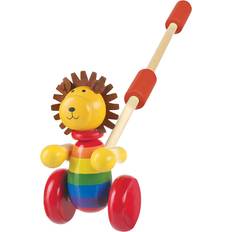 Orange Tree Toys Lion Push Along Toy