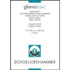 Transparent ritpapper Ritpapper transparent A4 Schoellershammer Glama Basic Microdraft 72g 50ark