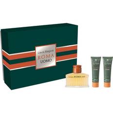 Parfüme Laura Biagiotti Roma Uomo Gift Set EdT 75ml + Shower Gel 50ml + Shower Gel 50ml