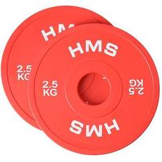 Træningsudstyr HMS Olympisk kofanger 2x2,5 kg plade CBRS25