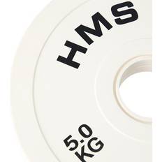 Træningsudstyr HMS Olympiske kofangerplader 2x5kg CBRS50
