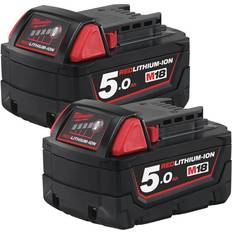 Milwaukee m12 1 2 Milwaukee Battery Pack M18 2x5Ah