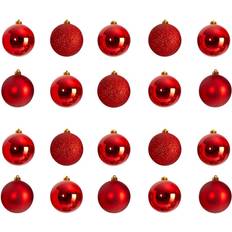 Christmas Tree Ornaments Nearly Natural 20ct. 3" Red Shatterproof Christmas Ornaments MichaelsÂ Red 3" Christmas Tree Ornament