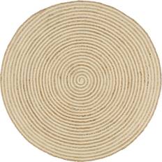 vidaXL 133719 Hvid, Sort, Naturfarvet 90cm