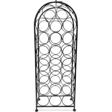 Wine Racks Sorbus SORBUS Black 23 Bottle Bordeaux Chateau BLACK One Size Wine Rack