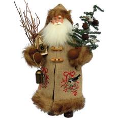 Cotton Figurines Santa's Workshop Santa Figurine 16"