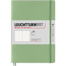 Leuchtturm1917 Leuchtturm1917 Dotted Softcover Notebook Sage, 5-3/4" x 8-1/4"