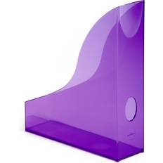 Violett Zeitschriftensammler Durable Basic tidsskriftskassette transparent lilla