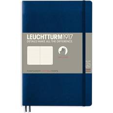 Leuchtturm1917 Leuchtturm1917 Dotted Softcover Notebook Navy, 5" x 7-1/2"