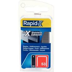 Rapid Agrafes Acier Inoxydable En Fil Fin N°53/08 mm Blister 1080 (40109510)