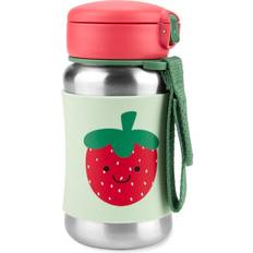 Machine Washable Water Bottle Skip Hop Spark Style Stainless Steel Straw Bottle Strawberry