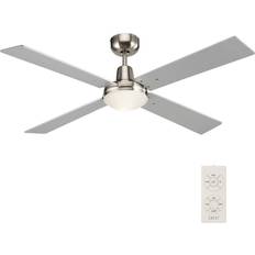 Chrom Deckenventilatoren Lucci Air 210334 AIRFUSION QUEST 1xE27/60W/230V