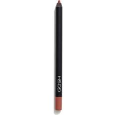 Vannfaste Leppepenner Gosh Copenhagen Velvet Touch Lipliner Waterproof #001 Nougat Crisp