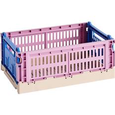 Hay Cesta Colour Crate Mix S 17x26.5 cm Dusty Rose Caja de almacenamiento