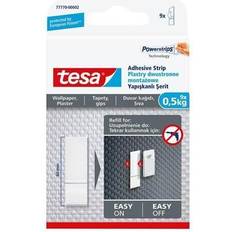 Black Picture Hooks TESA 77770 Adhesive strips White Content: 9 pc(s) Picture Hook