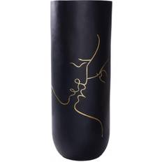 Dkd Home Decor Sort Harpiks Moderne (35 x 35 x 90 cm) Vase 35cm