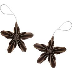 Cooee Design Paper Stars Weihnachtsbaumschmuck 2Stk.