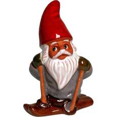 Rolf berg microtomte Rolf Berg Micro Santa on Skis Multicolored Prydnadsfigur 8cm