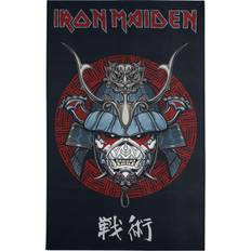 Iron Posters Iron Maiden Senjutsu Samurai Eddie Flag multicolour Poster