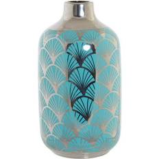 Turquoise Vases Dkd Home Decor Porslin Turkos Orientalisk (13 x 13 x 26 cm) Vase