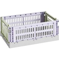 Hay colour crate s kasse Hay Colour Crate Mix S lavender Opbevaringsboks