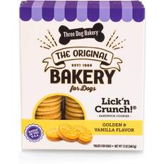 Dog Bakery Lick'n Crunch! Sandwich Cookies Dog Treats Vanilla