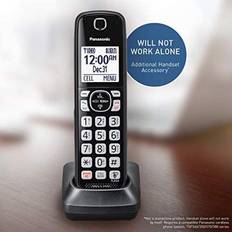 Landline Phones Panasonic Black Accessory Phone Handset