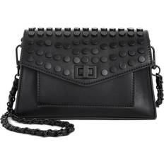 Twist Lock Crossbody Bags Steve Madden Aidan Battery Stud Flap Crossbody