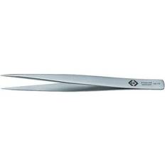 Cosméticos C.K T2318 Precision Tweezer Fine Straight Extra Long Tips 130mm